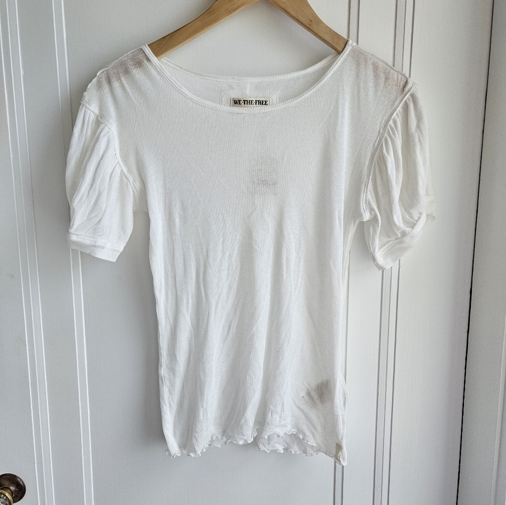 We The Free reina ribbed tissue tee - Picture 3 of 13